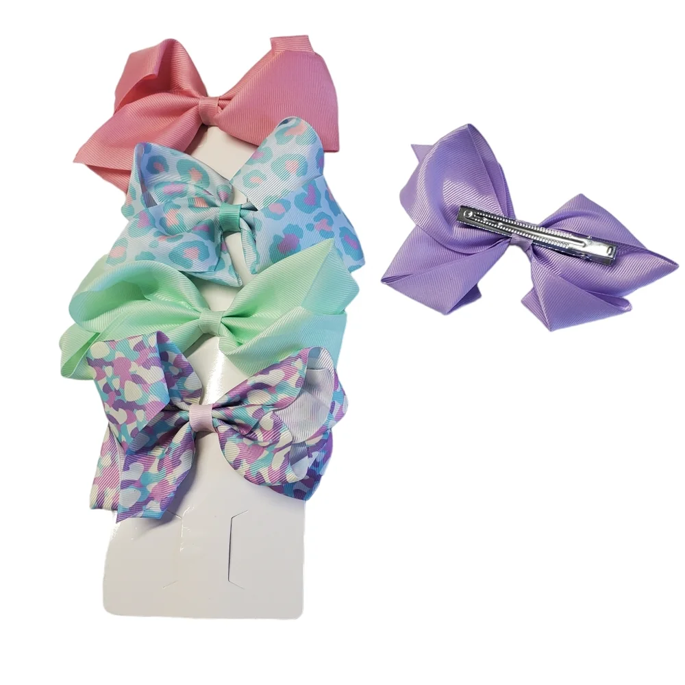 NEW Disney Princess 16 Piece Stud Set & 5 Hair Bow Set